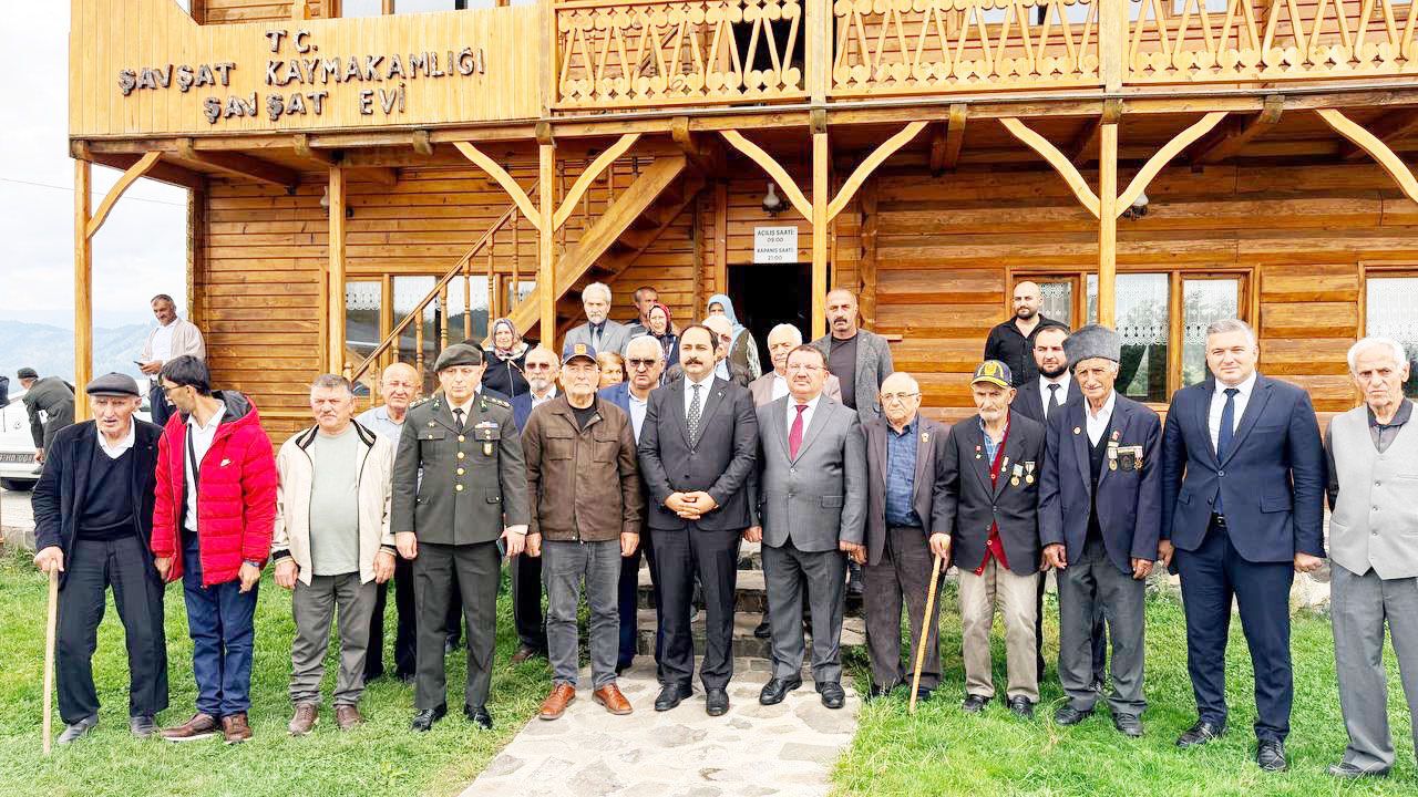 Şavşat’ta Gaziler Günü’nde Anlamlı Buluşma