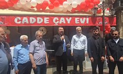 Cadde Çayevi Hizmete Açıldı
