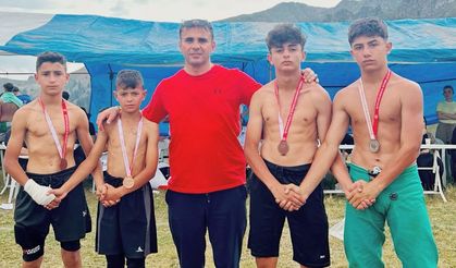 Şavşat’ın Minik Güreşçileri Türkiye Sahnesinde