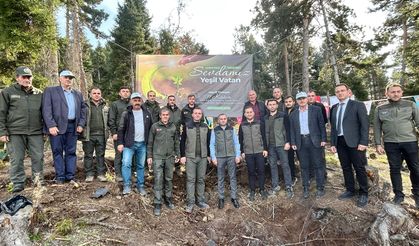 Şavşat’ta Fidanlar Toprakla Buluştu