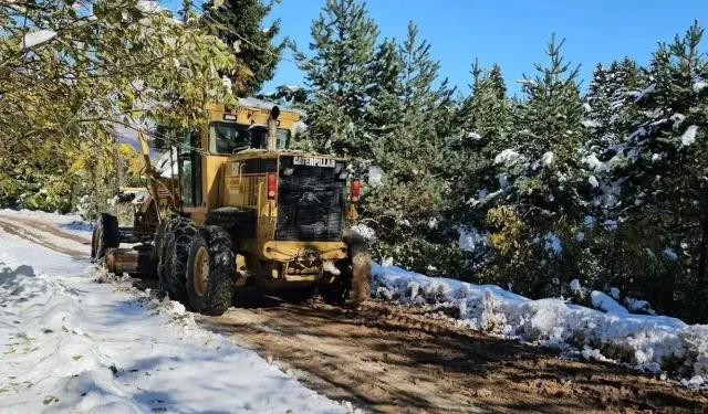 102 köy yolu ulaşıma kapalı