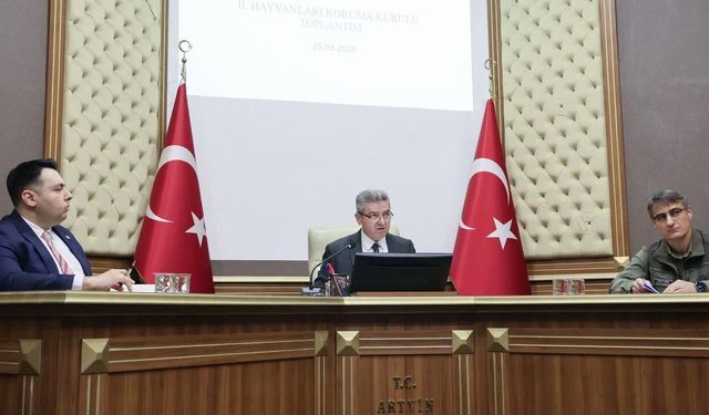 Artvin İl Hayvanları Koruma Kurulu Toplantısı Gerçekleştirildi