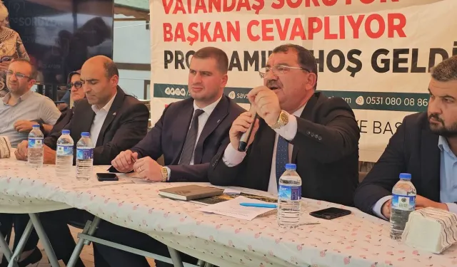 Şavşatlılar Sordu, Başkan Aydın Tek Tek Yanıtladı