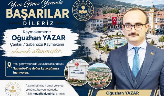 Şavşat’ın Gurur Tablosuna Bir İsim Daha: Oğuzhan Yazar Kaymakam Olarak Atandı