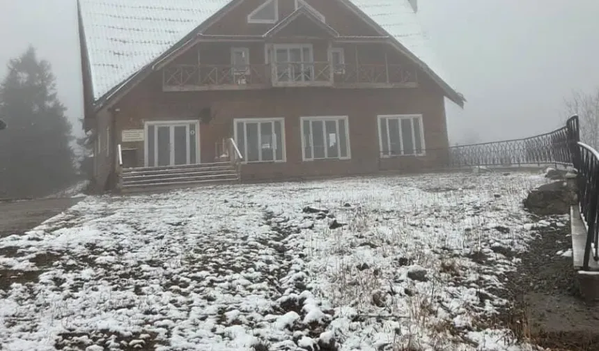 Artvin’e Yılın İlk Karı Düştü