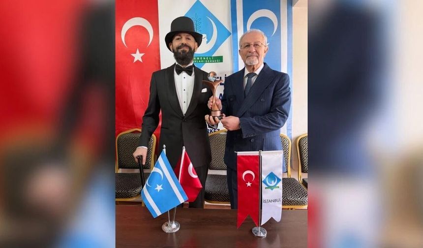 Akif Manaf’a “Barış ve İnsan Hakları Ödülü” Takdim Edildi