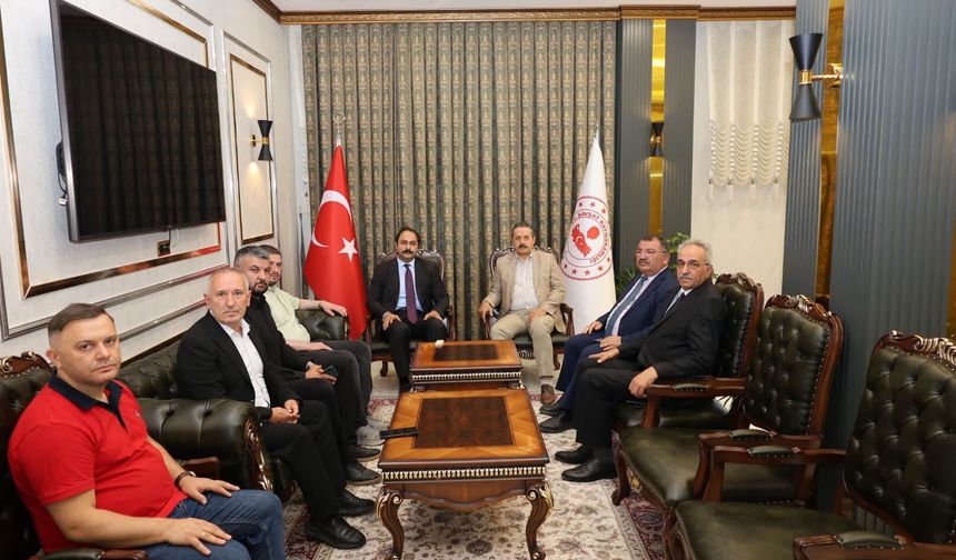 Kaymakam Alperen Celepci’ye Ziyaret Akını Sürüyor