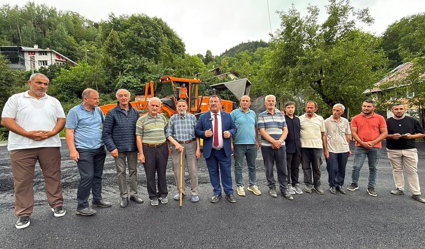 Şavşat’ta Mahalle Yolları Asfaltlanıyor Verilen Sözler Bir Bir Yerine Getiriliyor