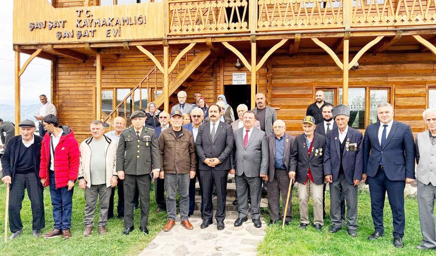 Şavşat’ta Gaziler Günü’nde Anlamlı Buluşma