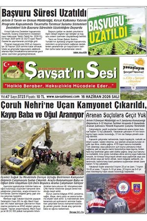 16 HAZİRAN 2026