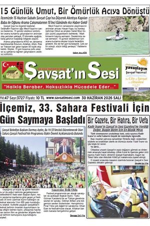 30 HAZİRAN 2026